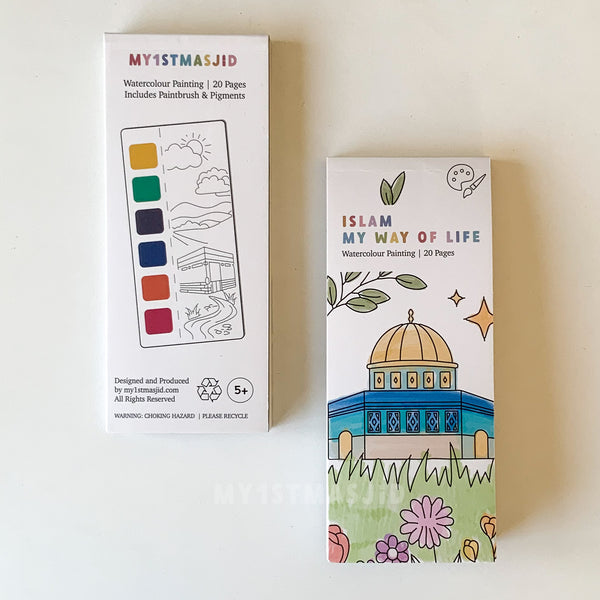 Masjid Watercolour Book (4 Pack)