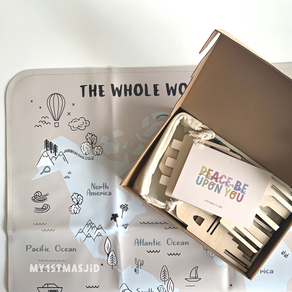 Masjid Map & Wood Village Bundle